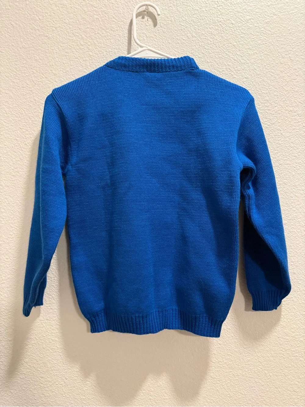 Blue kid's Sonic Graphic Crewneck Sweater